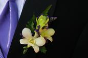 orchid boutiniere