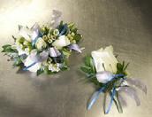 prom corsage and boutinniere