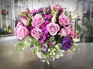 purple mothers day flowers